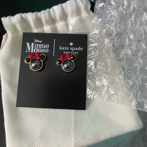 kate spade minnie mouse earrings